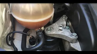 VW Polo 1.4 16V 9N3 Motor Takozu Değiştirme Engine Mounting Replacement.Austausch der Motorhalterung