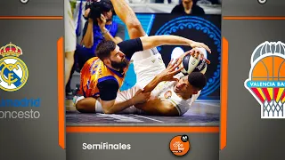 Real Madrid - Valencia Basket (91-68) RESUMEN | Copa del Rey 2020