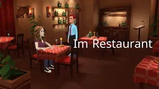 (Im Restaurant (Dialog A1) / محادثه في المطعم  بالالمانيه /  At the Restaurant(German Conversation)