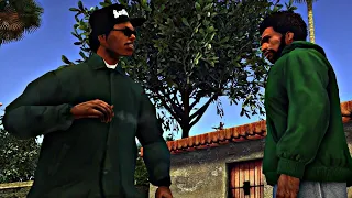 Gta San Andreas TRILOGY Gameplay REMASTERED Definitive Edition "HOME INVASION" Concept