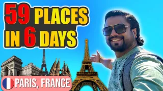 Visiting 59 Places of Paris in 6 Days | Top Attractions, Food, Activities of Paris, France