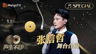 【#张信哲 舞台合辑】一小时金曲串烧🎶无损最高音质, 多首情歌一次听个够！《声生不息•宝岛季》 | Infinity and Beyond 2023 Jeff Chang CUT | MangoTV