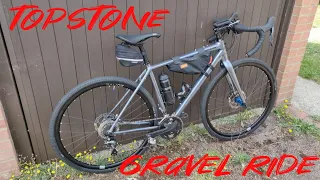 Taking my Cannondale Topstone out for its first proper gravel ride.