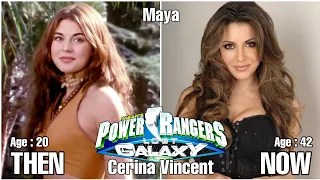 Power Rangers Lost Galaxy Then and Now 2021