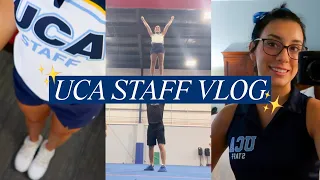 UCA CAMP VLOG *staffer edition* | and UF cheer open gym