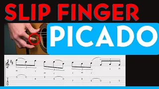 How to Cheat for Faster Picado | Flamenco Guitar Lesson w/ TAB