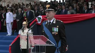 Mattarella al 200° anniversario di istituzione della Scuola allievi Carabinieri di Torino