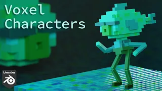Rig MagicaVoxel Characters in Blender