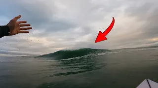 TROUVER LA BONNE VAGUE DANS UNE SESSION COMPLIQUÉE 😍 ! HOSSEGOR RAW POV SURF | Killian M