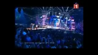 С. Лазарев и др.звезды - Новогодняя песня (Песня года 2012)