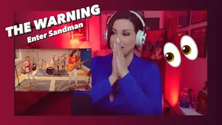 The Warning "Enter Sandman" cover. Reaction! First Time Hearing!!! #thewarning #entersandman