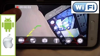 Wifi Car Backup Camera Transmitter for Android or Apple WIFI AVIN