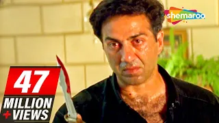 Sunny Deol scenes From Salaakhen (1998) - Raveena Tandon - Anupam Kher - Hit Hindi Movie