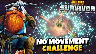 Higher Hazard Levels "No Movement Challenge" Attempts | Deep Rock Galactic: Survivor Live