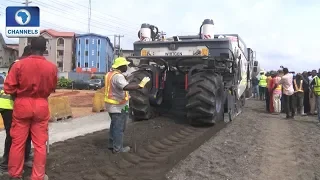 Oshodi-Airport Road Construction Gets Tech Boost To Speed Up Work |Dateline Lagos|