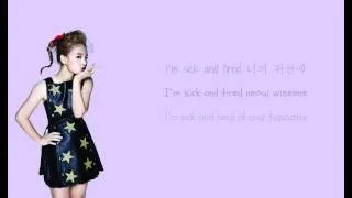 Lee Hi(이하이)-1,2,3,4(원,투,쓰리,포)(Hangul/Rom/Eng Lyrics)