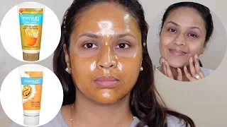 Skincare On Budget | Review Everyuth Naturals Scrub, Peel Off Mask, Home Facial