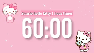 Hello kitty timer ~ 1 hour aesthetic Sanrio timer