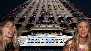 OVERNIGHT Investigation at The Infamous Cecil Hotel.. | Haunted Hotel Death |