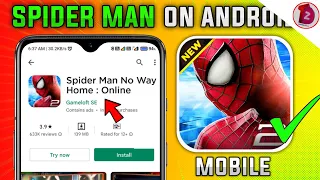 best spider man games for android 😱  spider man open world games !
