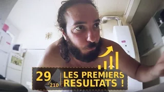 Évolution corps en 210 jours - Jour 29 - Avner