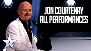 The one and only, jestful Jon Courtenay | All Performances | Britain's Got Talent