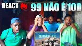 M.D.CG - REACT 🔥 Rock Danger Feat_ Big Bllakk_ LEALL_ Derxan e Major RD - 99 Não é 100 (Prod_ Pedro)