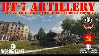 BT-7 artillery - Ace Tanker, Orlik's Medal, High Calibre & Top Gun