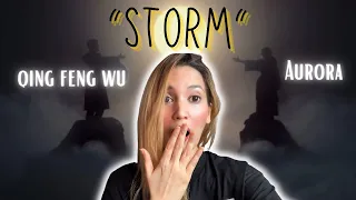 First Time Reaction To Qing Feng Wu & Aurora ‘Storm’ 🥰