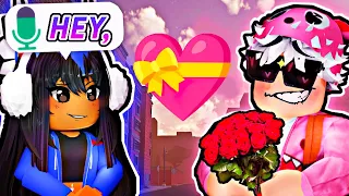 Girl Voice Trolling 100 Thirsty Simps on Roblox ( hilarious 😂)