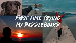 First Time Trying My Paddle board (2022 VLOG)