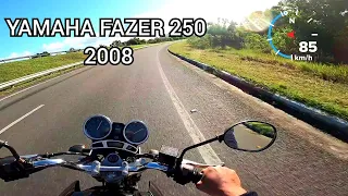 YAMAHA FAZER 250 2008 (MEU) TOP SPEED REFEITO COM GPS