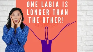 WHY DOES ONE LABIA HANG OUT MORE THAN THE OTHER?? - Girl Talk with Dr. Rejuvenation