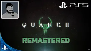 Quake II Remastered 2023 PS5 первый час прохождения от "дедули" )