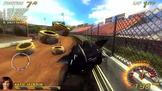 Flatout 2, Race Vertically with everyone is flatmobile + x10 damage