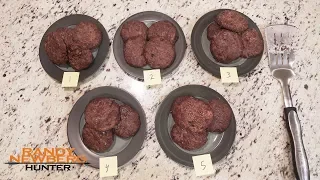 Wild Game Blind Taste Test | 5 Different Types of Burger Meat