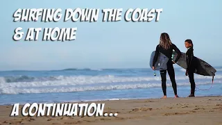 SURFING DOWN THE COAST & AT HOME (GISBORNE MOUNT MAUNGANUI NEW ZEALAND)