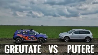 💥Touareg 2.5 vs Dacia Duster 1.5 dci vs Range Rover HSE Sport💥 Testul canalului💥