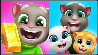 Talking Tom Gold Run the Raccoon Vs My Talking Tom Friends - Android Gameplay