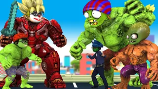 Team Avengers Hero VS Team Zombie rescue Poor Nick - Scary Teacher 3D Story Happy ending