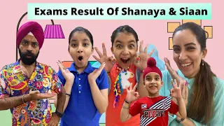 Exams Result Of Shanaya & Siaan | RS 1313 VLOGS | Ramneek Singh 1313