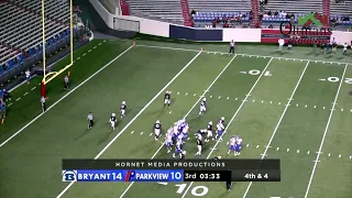 Bryant Hornet Football - 2022 Game 2 Highlights vs. Parkview