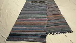 Amish Rag Runner 1777, 2’ 8” x 26’, 1st Quarter of the 1900s