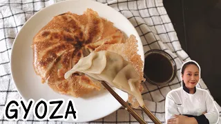 Crispy Pork Gyoza Recipe •My Favourite Home Style Gyoza Recipe with the Sauce |ThaiChef Food