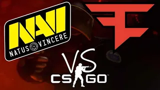 RU map2 Dust2 NAVI vs FaZe  BO3 | IEM Katowice 2022 Group Stage by ceh999 & @tafatv