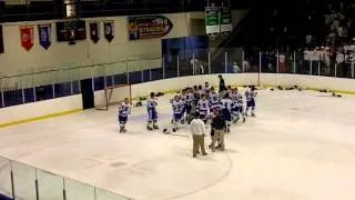 2013 Saint Thomas Academy Section 4A Championship Postgame Celebration