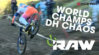 CRASHING & CARNAGE - Mountain Bike World Championships Downhill VITAL RAW