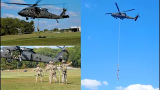 "High-Flying Heroes: FRIES and SPIES Training at Sabalauski Air Assault School, Fort Campbell, KY"