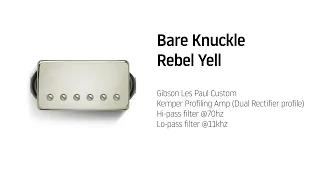 Bare Knuckle Pickups Comparison - Stockholm HSP90/Rebel Yell Gibson Les Paul Custom