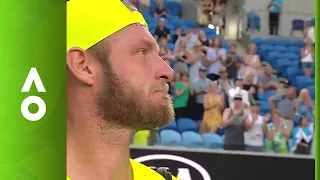 Sam Groth bids emotional farewell to Melbourne Park | Australian Open 2018